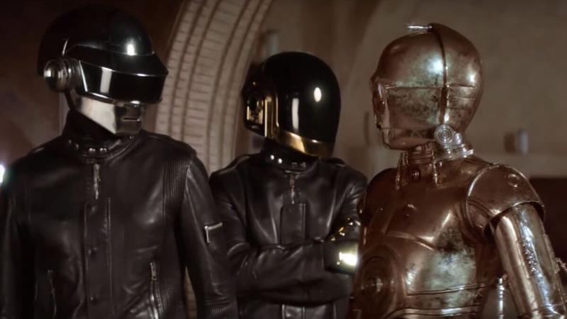 L’icône de l’électro française, un casque Daft Punk symbolisant la musique la plus connue